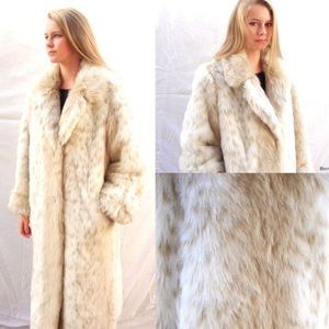 Dennis Basso Faux Fur Coat